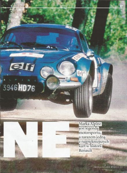 Historia Alpine Renault