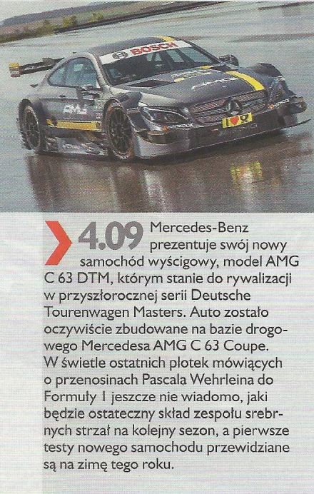 AMG Mercedes C63 DTM.
