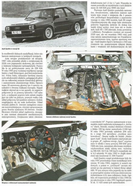 Historia Audi Quattro