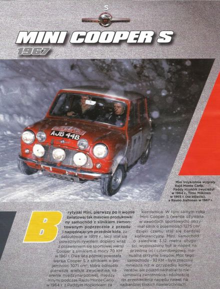 BMC Mini Cooper S.