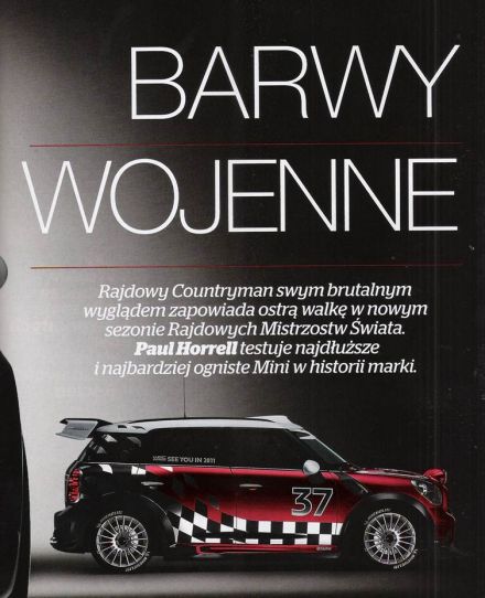 Mini Countryman WRC
