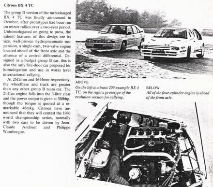Citroen BX 4TC