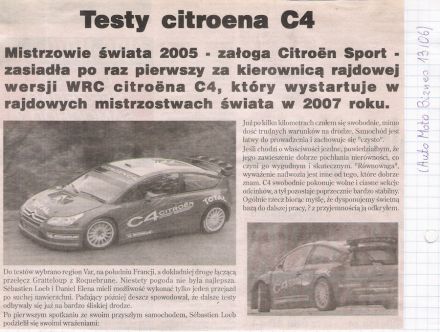 Citroen C4 WRC