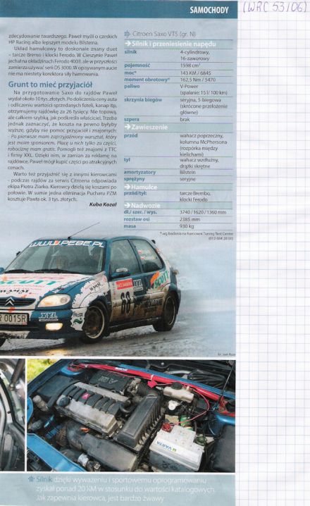 Citroen Saxo VTS gr.N