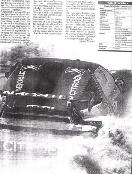 Citroen ZX Rallye Raid