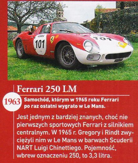 Ferrari 250 LM.