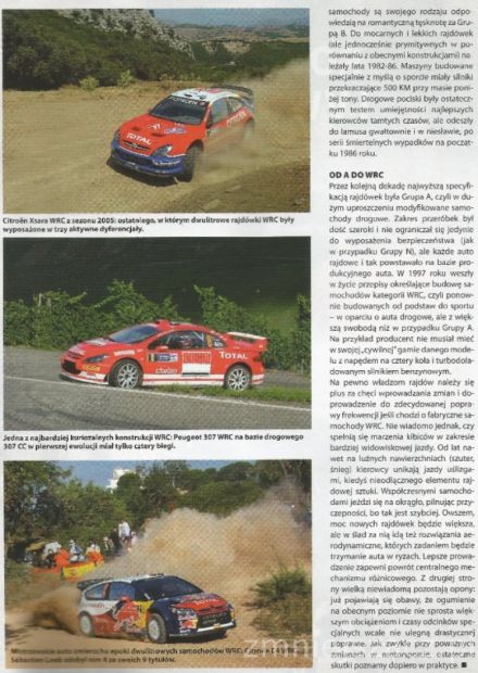 Historia samochodów gr.B i WRC