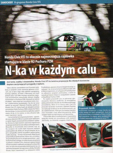 Honda Civic VTI gr.N
