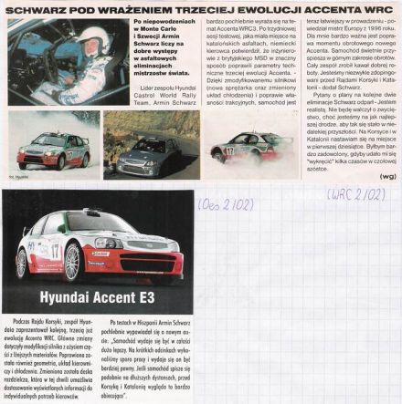Hyundai Accent WRC Evo 3