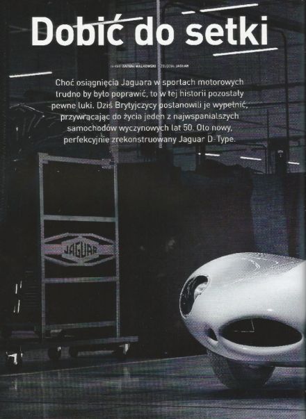 Jaguar D-type Long Nose