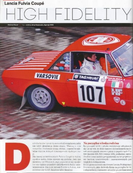 Lancia Fulvia HF