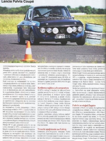 Lancia Fulvia HF