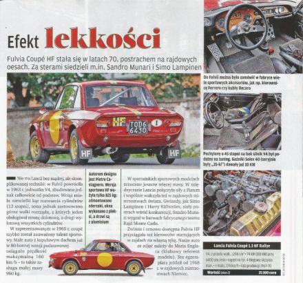 Lancia Fulvia HF