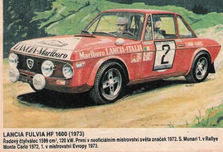 Lancia Fulvia HF