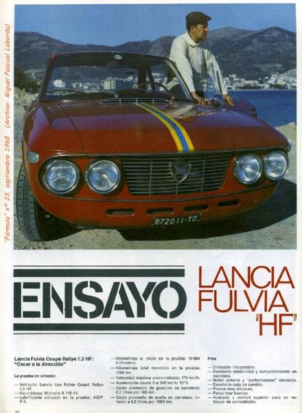 Lancia Fulvia HF