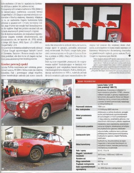 Lancia Fulvia HF