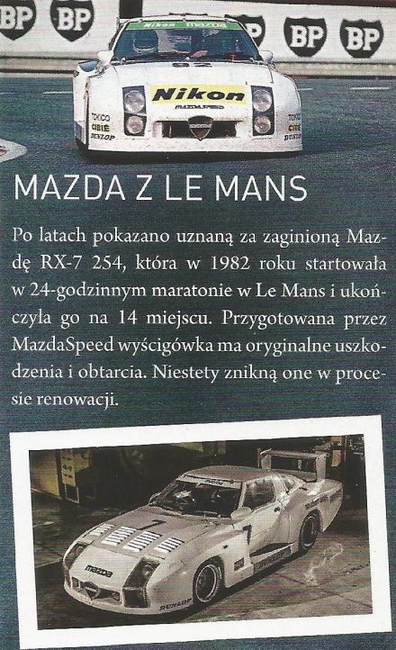 Mazda Rx7-254 (Le Mans)