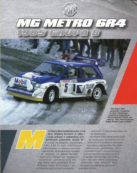 MG Metro 6R4.