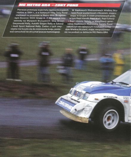 MG Metro 6R4.