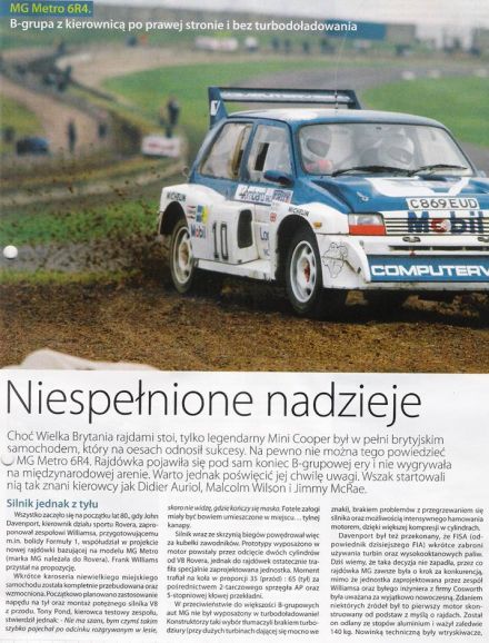 MG Metro 6R4