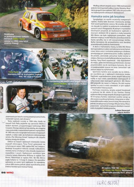MG Metro 6R4