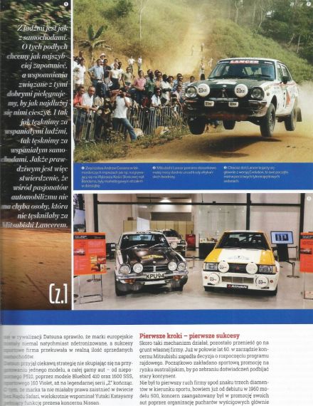 Historia Mitsubishi Lancer