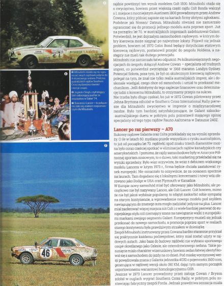 Historia Mitsubishi Lancer