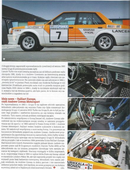 Historia Mitsubishi Lancer