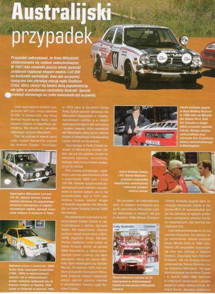 Mitsubishi Lancer – historia