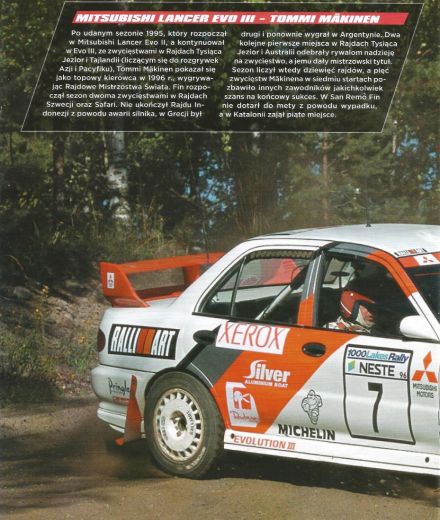 Mitsubishi Lancer Evo III.