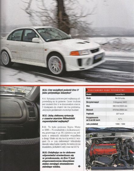 Mitsubishi Lancer Evo V