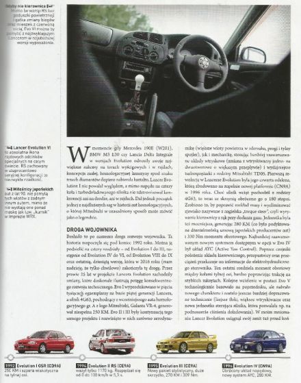 Mitsubishi Lancer Evo VI