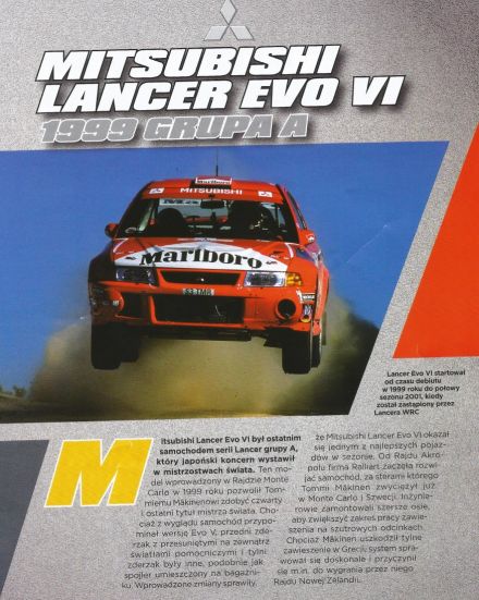 Mitsubishi Lancer Evo VI.