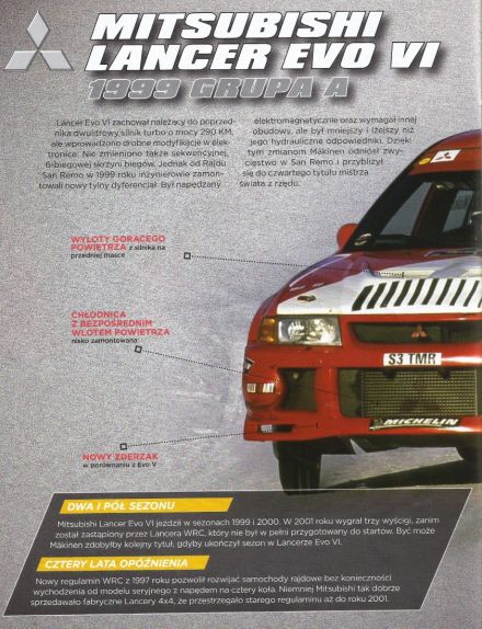 Mitsubishi Lancer Evo VI.
