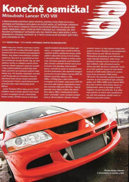 Mitsubishi Lancer Evo VIII