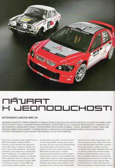 Mitsubishi Lancer WRC (2004)