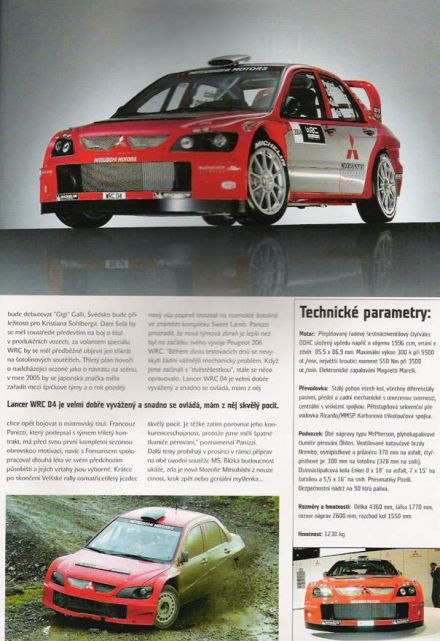 Mitsubishi Lancer WRC (2004)