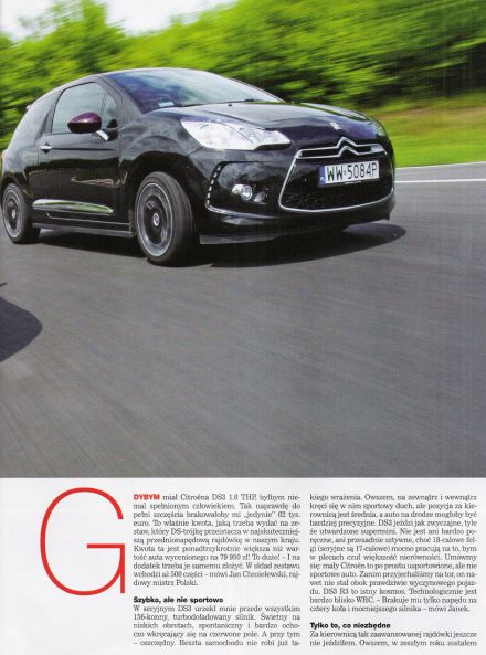 Citroen DS3 R3T.