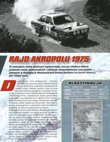 Rajd Akropolu 1975r.