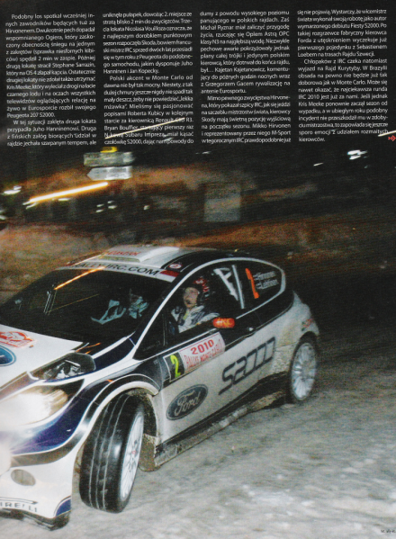Rallye Monte Carlo - 2010r.