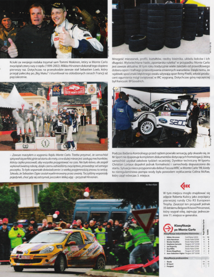 Rallye Monte Carlo - 2010r.