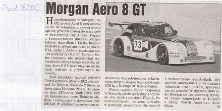 Morgan Aero 8 GT
