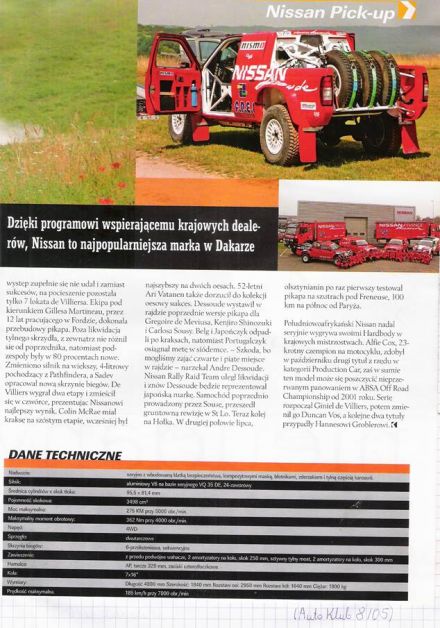 Nissan Pickup T1 Rally-Raid