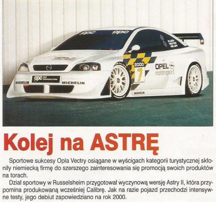 Opel Astra II OPC DTM.