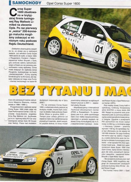 Opel Corsa Super 1600
