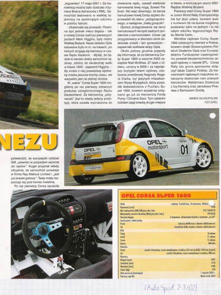 Opel Corsa Super 1600