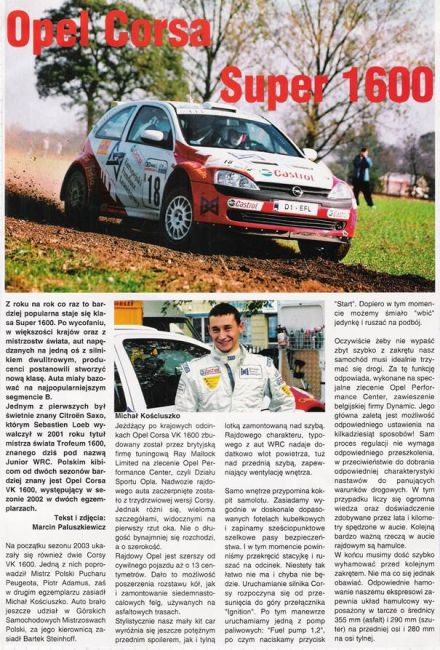 Opel Corsa Super 1600