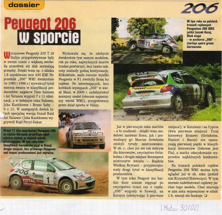Historia sportowa Peugeota