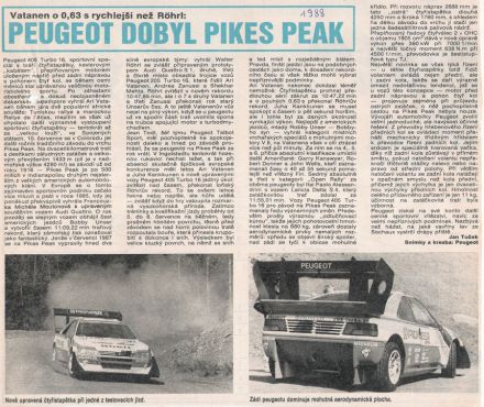 Peugeot 405 Turbo 16 – Pikes Peak