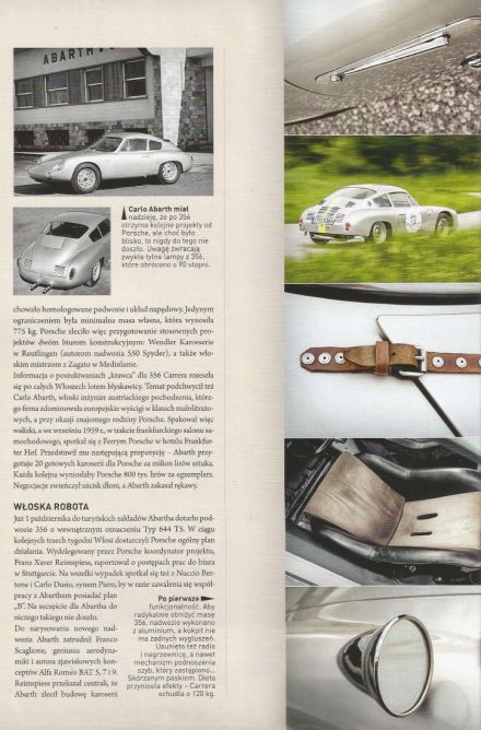 Porsche 356 Carrera GTL Abarth.